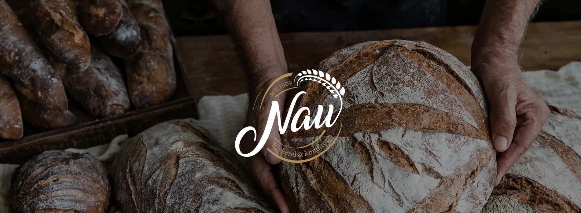 Frisches Brot aus der Backstube der Bäckerei Nau